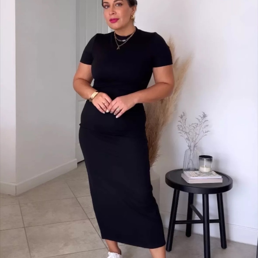 NWT - Bohme - Ciara Maxi Dress - Black XL